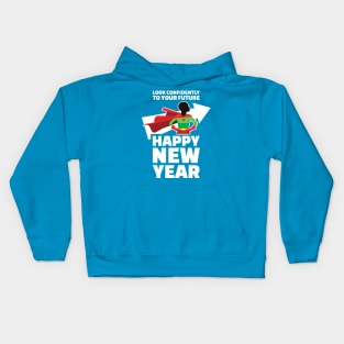 Look Confidently To Your Future | New Year Kids Hoodie